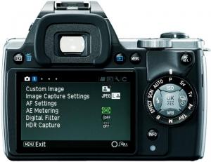 pentax ks1 digital SLR camera rear controls
